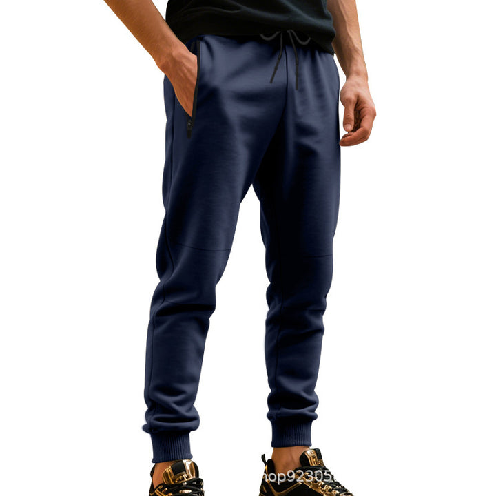 Herrens avslappnade sweatpants med elastisk midja och stängda muddar Mirla-Eva Jonsson