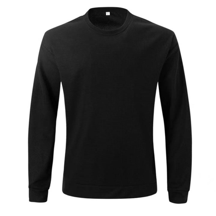 Herrens avslappnade sweatshirt med strukturerad design Mirla-Eva Jonsson