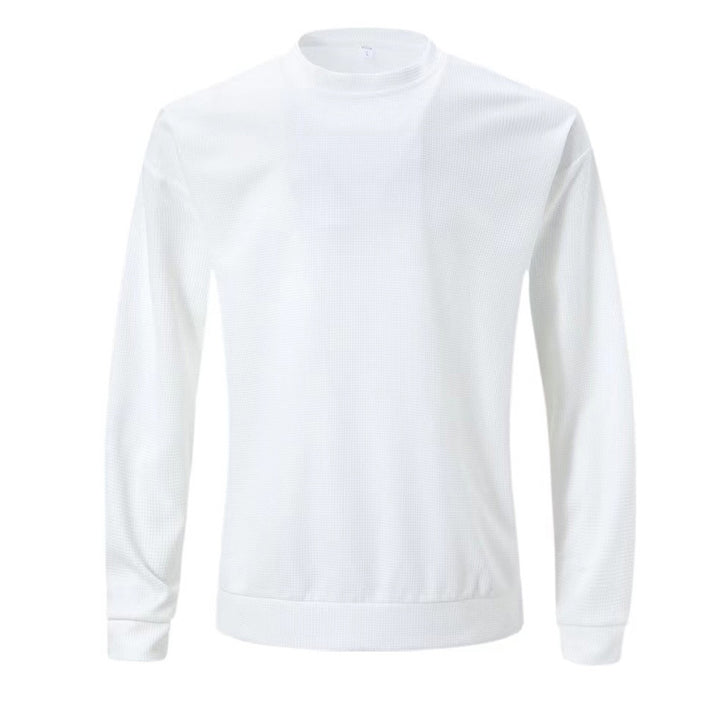 Herrens avslappnade sweatshirt med strukturerad design Mirla-Eva Jonsson