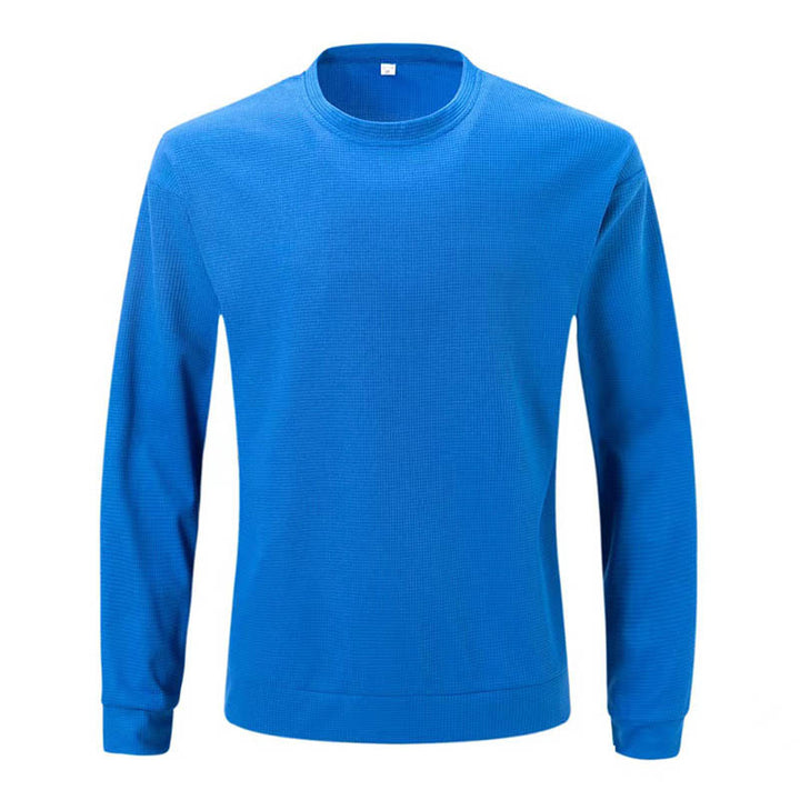 Herrens avslappnade sweatshirt med strukturerad design Mirla-Eva Jonsson