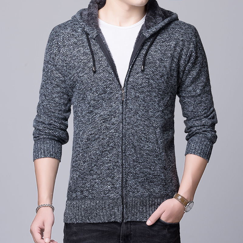 Herrens bekväma hoodie med fleecefoder inuti Eva Jonsson-Eva Jonsson