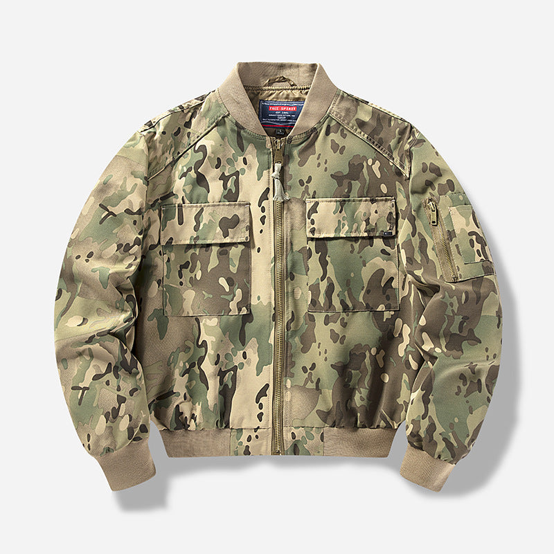 Herrens camouflage Utility-bomberjacka Mirla-Eva Jonsson