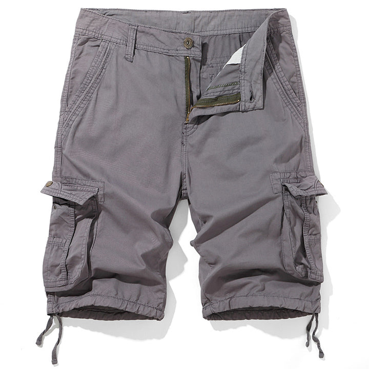 Herrens cargo shorts med praktiska fickor och justerbar dragsko Mirla-Eva Jonsson