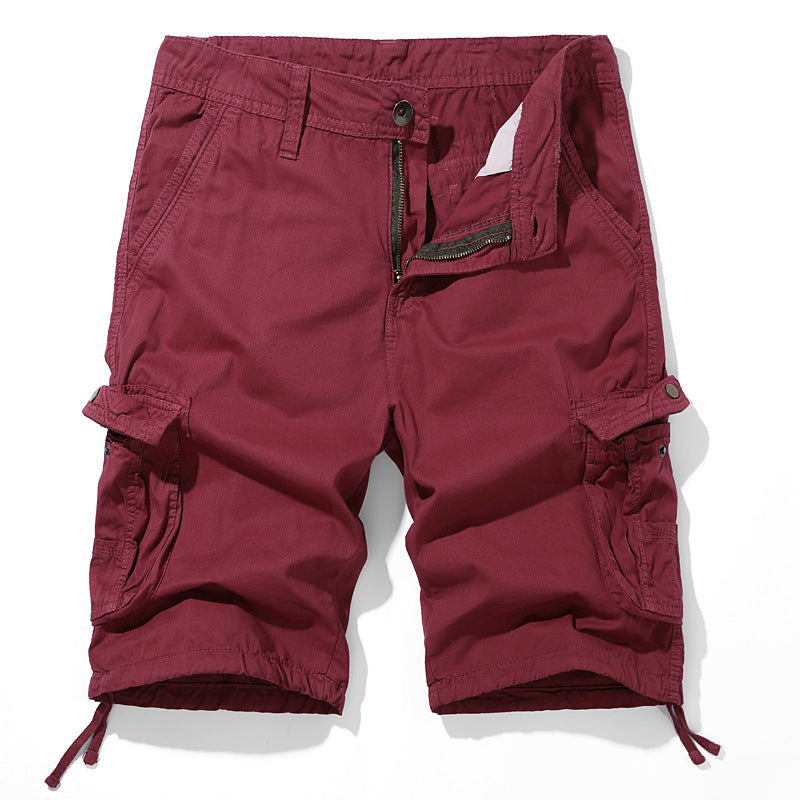 Herrens cargo shorts med praktiska fickor och justerbar dragsko Mirla-Eva Jonsson