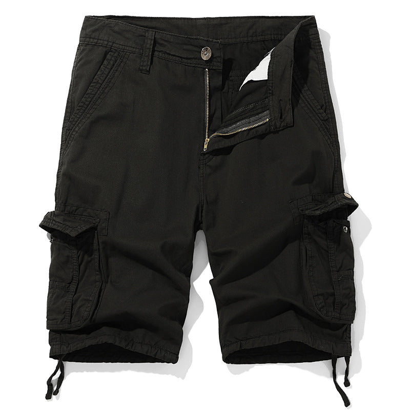 Herrens cargo shorts med praktiska fickor och justerbar dragsko Mirla-Eva Jonsson