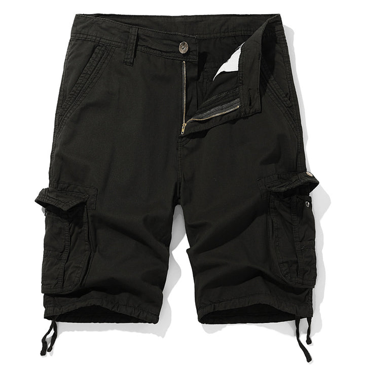 Herrens cargo shorts med praktiska fickor och justerbar dragsko Mirla-Eva Jonsson