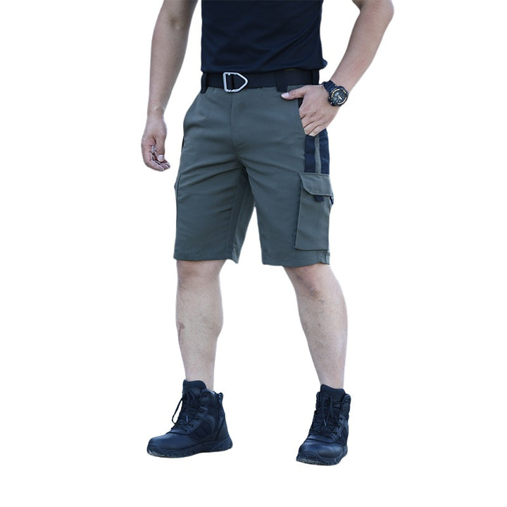 Herrens cargo shorts med praktiska sidofickor och justerbar midja Mirla-Eva Jonsson