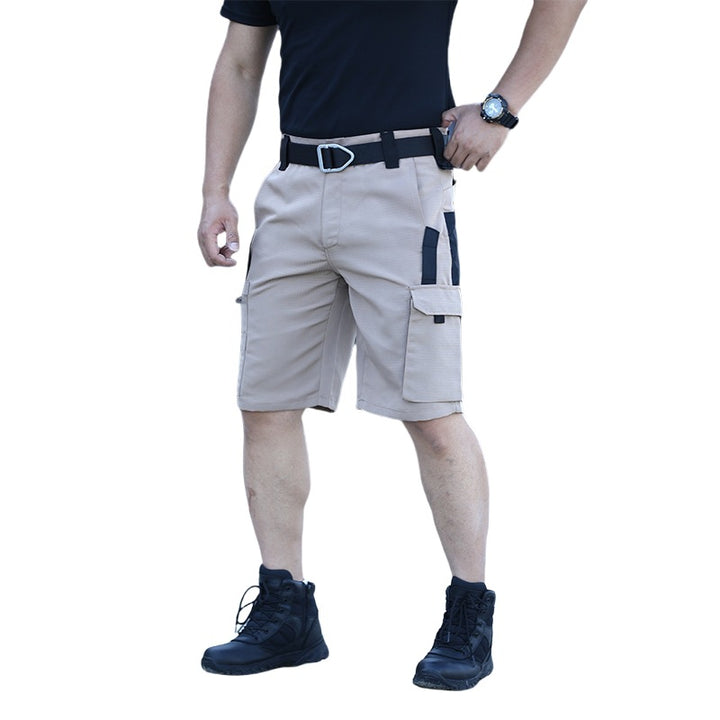 Herrens cargo shorts med praktiska sidofickor och justerbar midja Mirla-Eva Jonsson