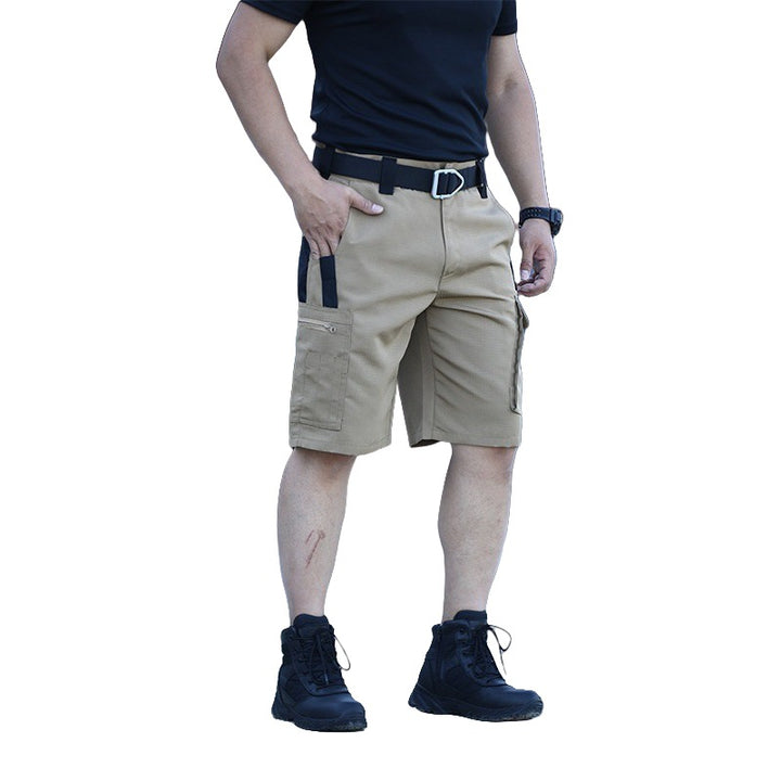 Herrens cargo shorts med praktiska sidofickor och justerbar midja Mirla-Eva Jonsson
