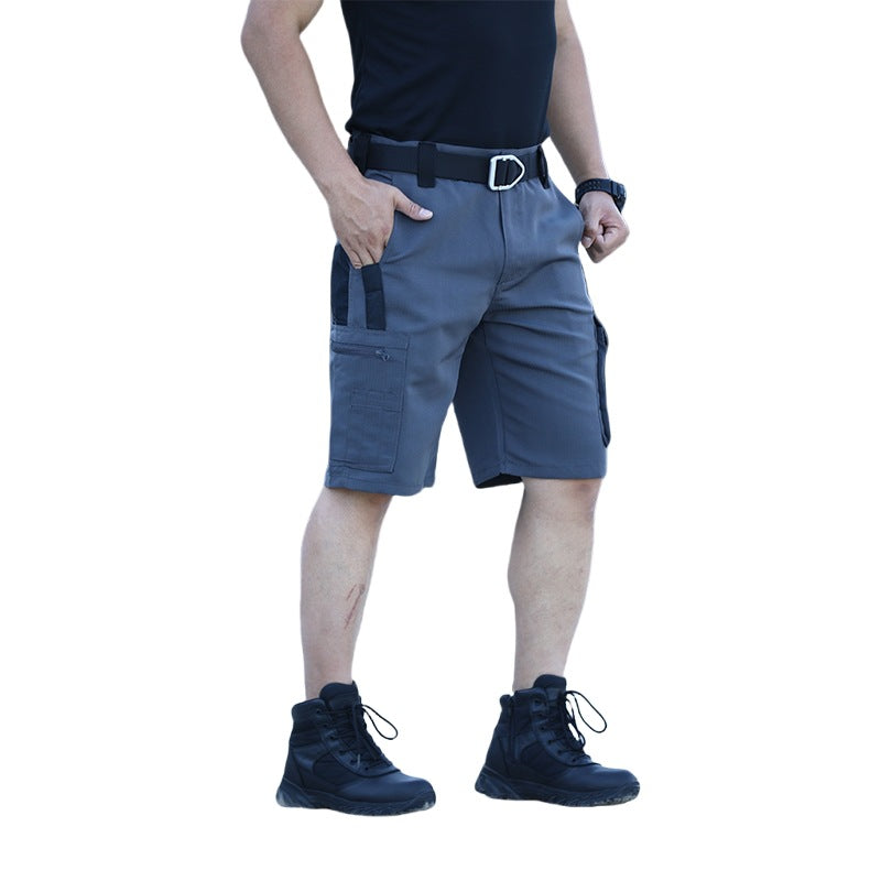 Herrens cargo shorts med praktiska sidofickor och justerbar midja Mirla-Eva Jonsson