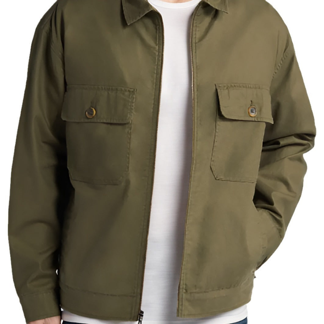 Herrens casual friluftsjacka med praktiska flapfickor Mirla-Eva Jonsson