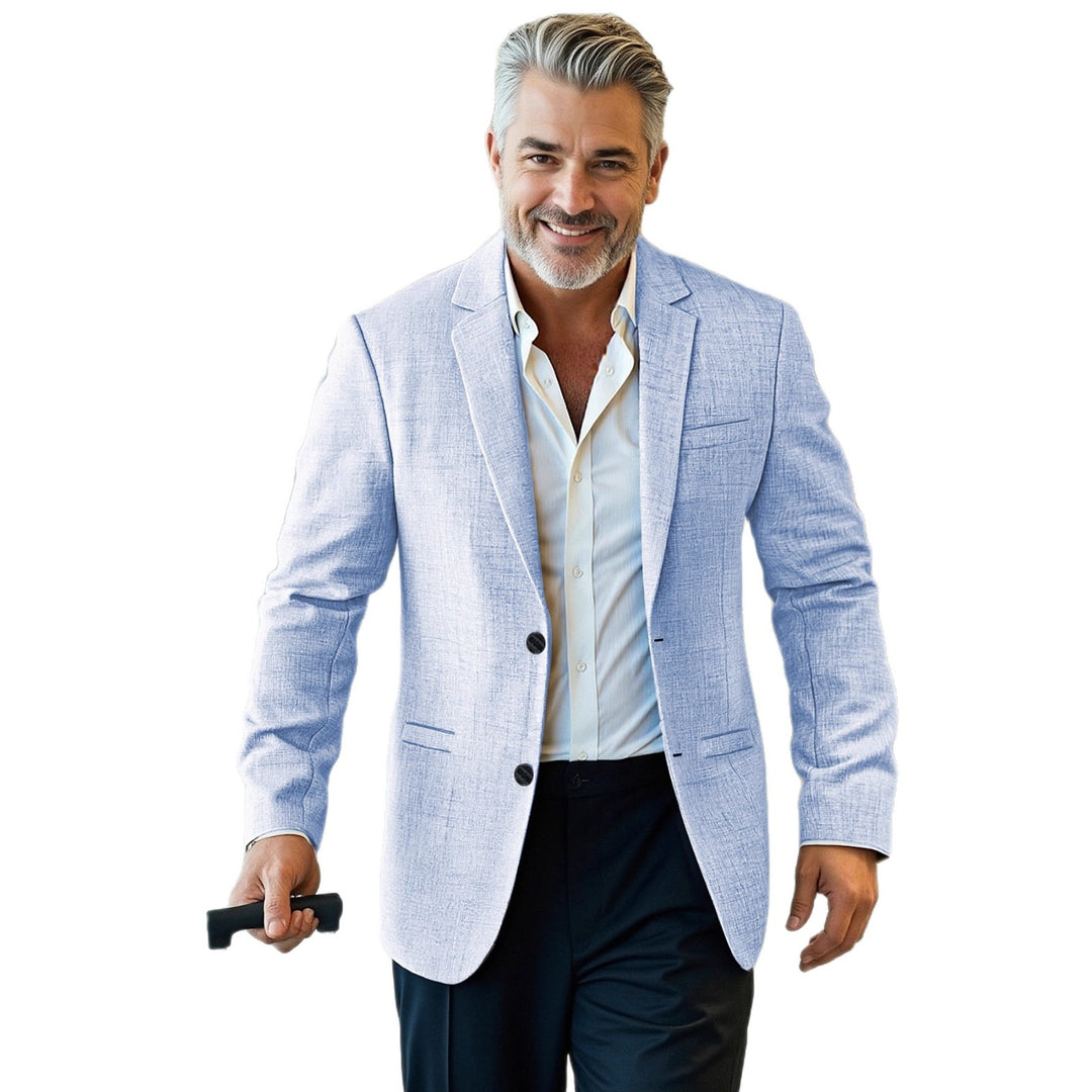 Herrens elegant Slim-Fit fritidsblazer Mirla-Eva Jonsson