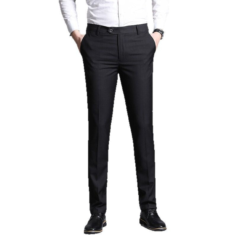 Herrens eleganta Slim-Fit kostymbyxor Mirla-Eva Jonsson