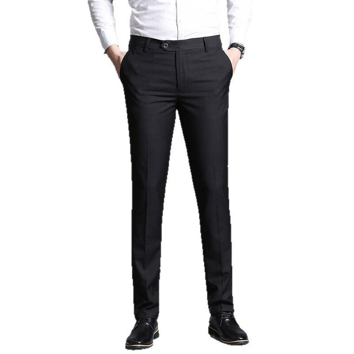Herrens eleganta Slim-Fit kostymbyxor Mirla-Eva Jonsson