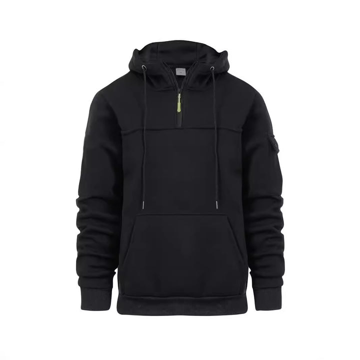 Herrens hoodie med praktiska fickor från Mirla-Eva Jonsson