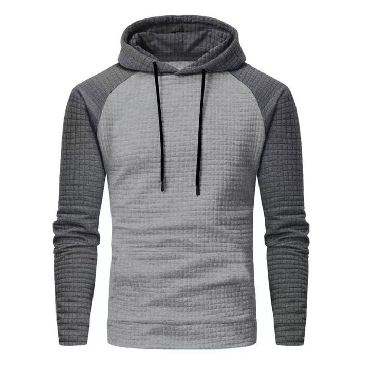 Herrens hoodie med strukturerad design och modern skärning Mirla-Eva Jonsson