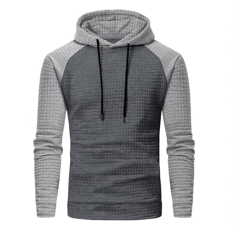 Herrens hoodie med strukturerad design och modern skärning Mirla-Eva Jonsson