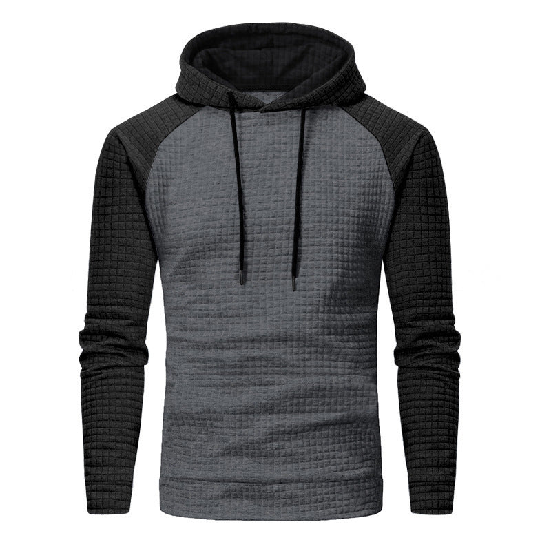 Herrens hoodie med strukturerad design och modern skärning Mirla-Eva Jonsson