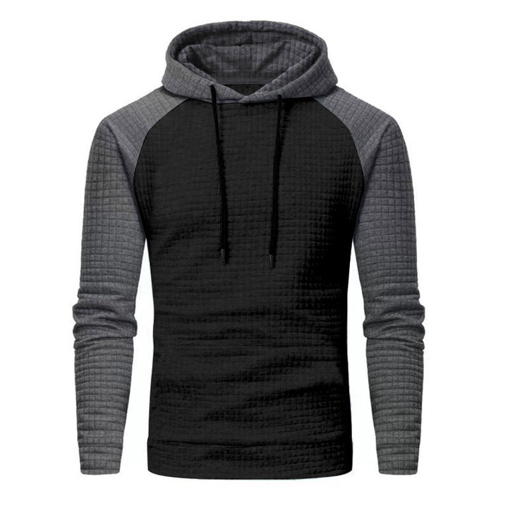 Herrens hoodie med strukturerad design och modern skärning Mirla-Eva Jonsson