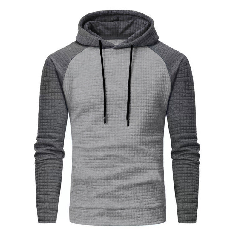 Herrens hoodie med strukturerad design och modern skärning Mirla-Eva Jonsson