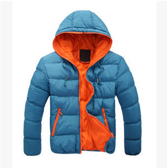 Herrens lätt vadderad quiltjacka med huva och sidfickor med dragkedja Eva Jonsson-Eva Jonsson