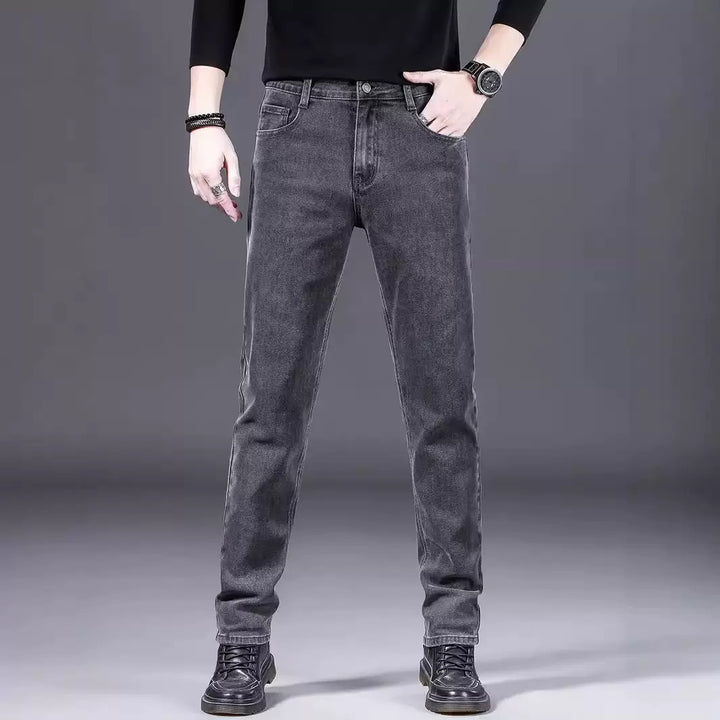 Herrens mode Slim-Fit jeans i mjuk denim Mirla-Eva Jonsson
