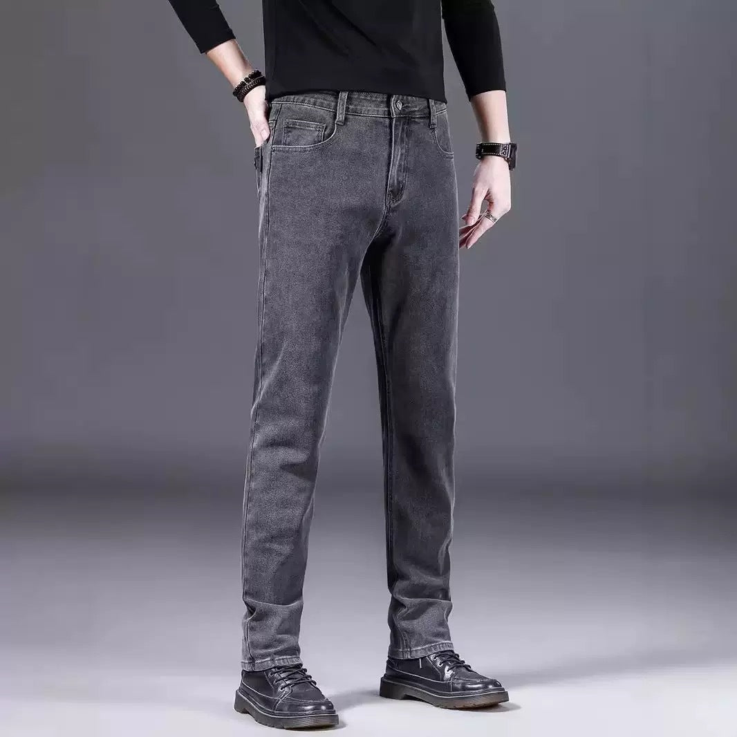 Herrens mode Slim-Fit jeans i mjuk denim Mirla-Eva Jonsson