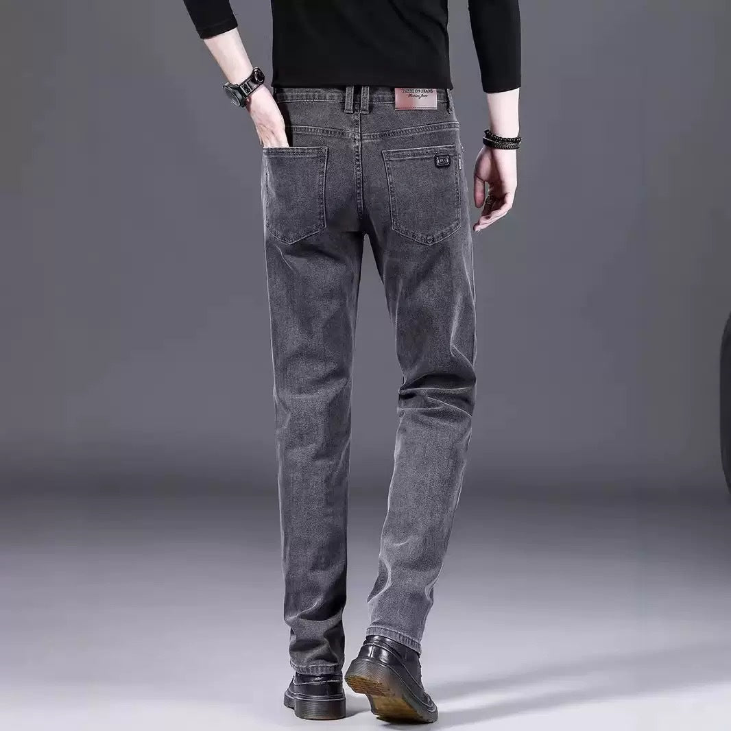 Herrens mode Slim-Fit jeans i mjuk denim Mirla-Eva Jonsson