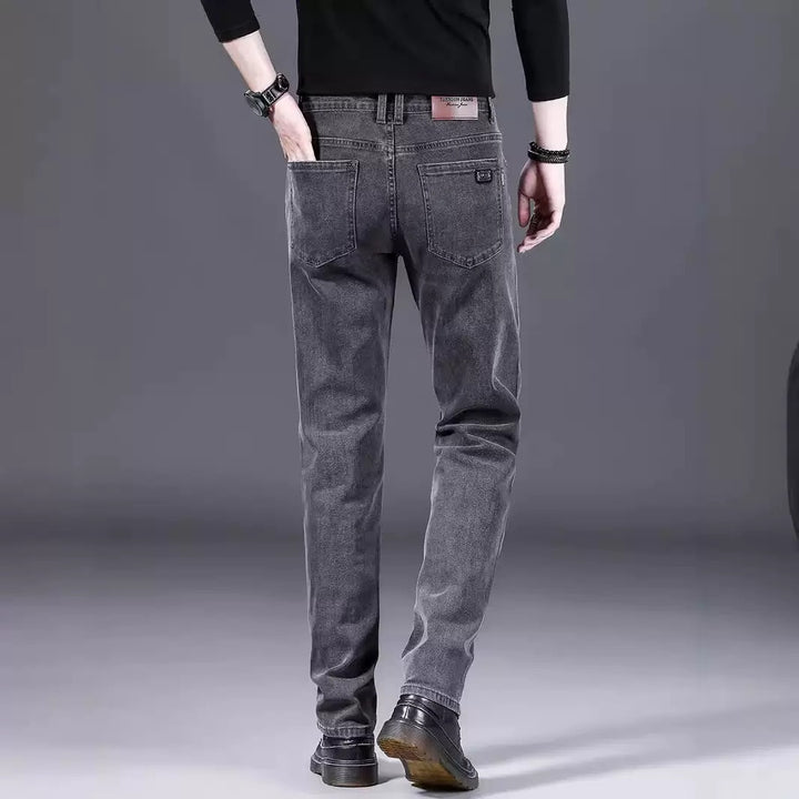 Herrens mode Slim-Fit jeans i mjuk denim Mirla-Eva Jonsson