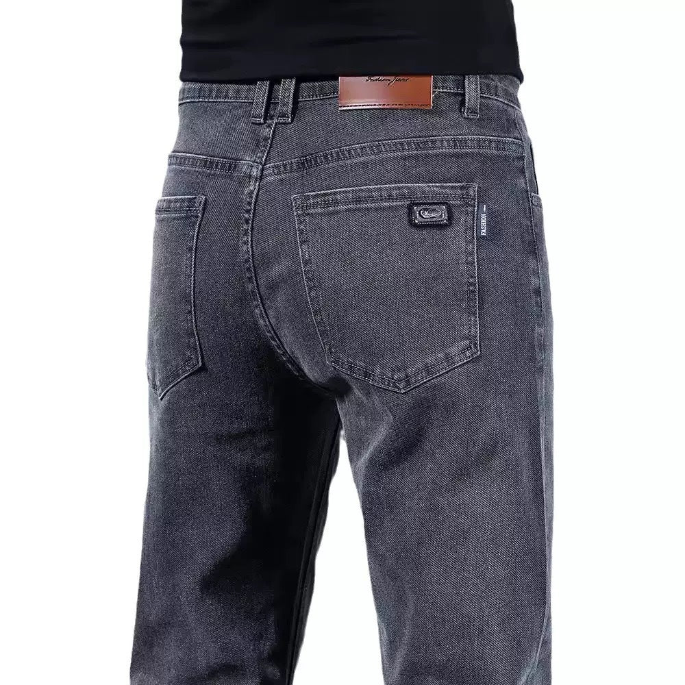 Herrens mode Slim-Fit jeans i mjuk denim Mirla-Eva Jonsson