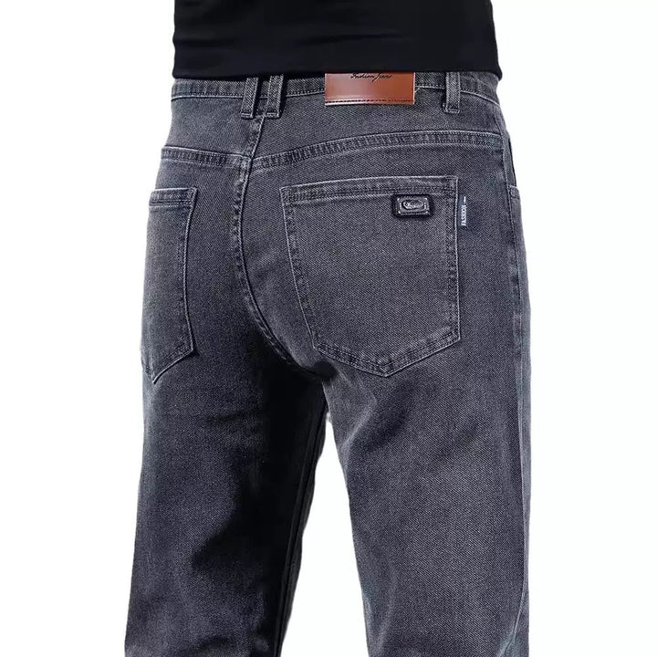 Herrens mode Slim-Fit jeans i mjuk denim Mirla-Eva Jonsson