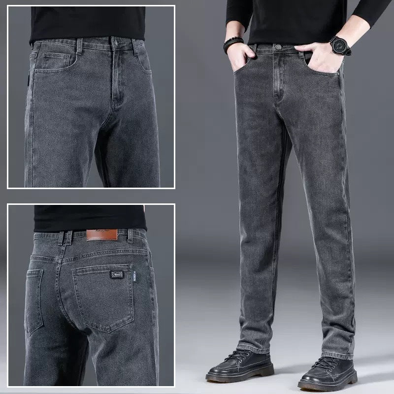 Herrens mode Slim-Fit jeans i mjuk denim Mirla-Eva Jonsson