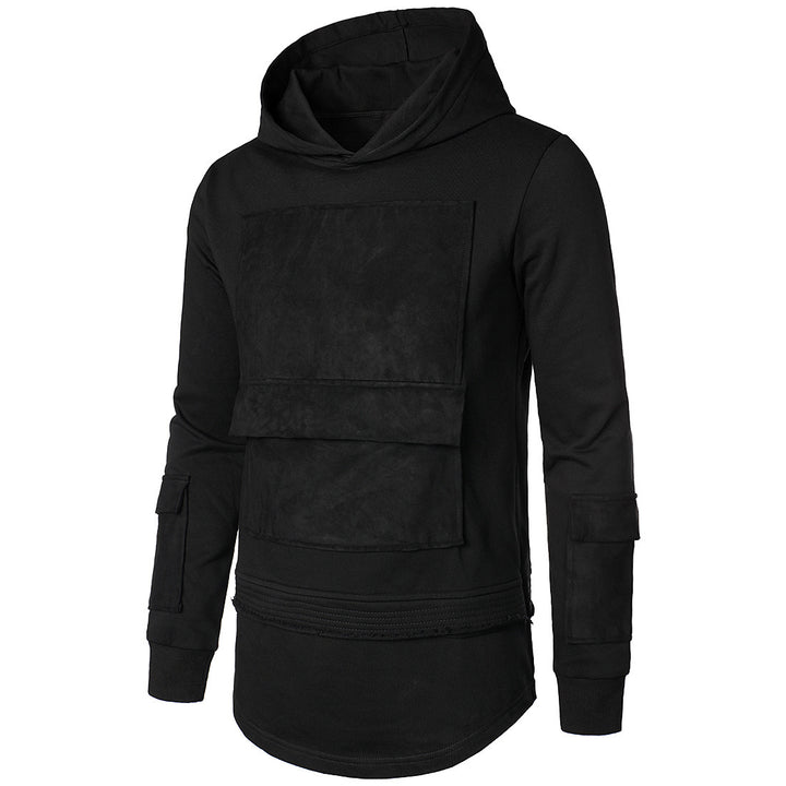 Herrens moderiktiga hoodie med integrerade fickor och unik design Mirla-Eva Jonsson