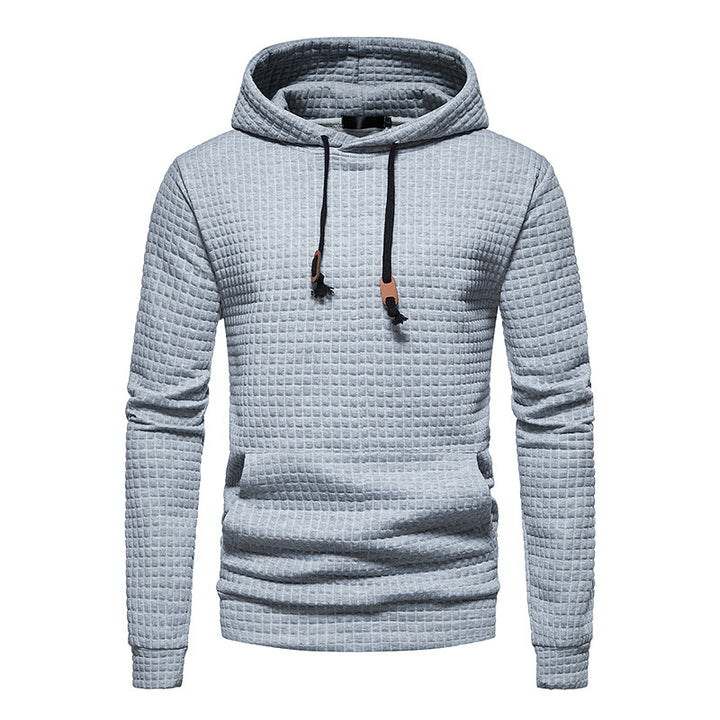 Herrens modern hoodie med strukturerad yta Eva Jonsson-Eva Jonsson