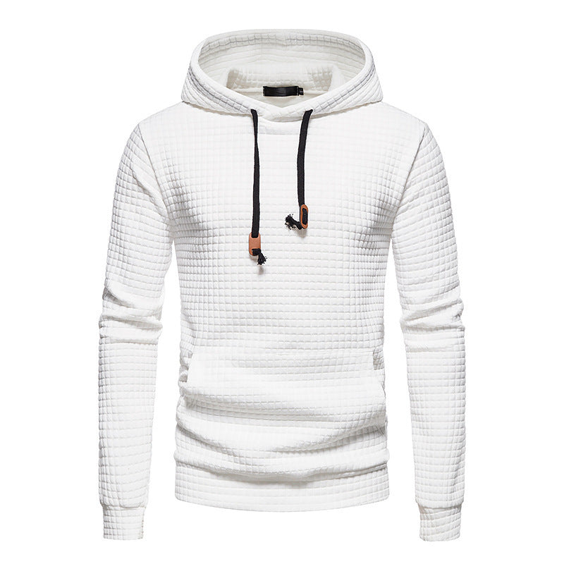 Herrens modern hoodie med strukturerad yta Eva Jonsson-Eva Jonsson