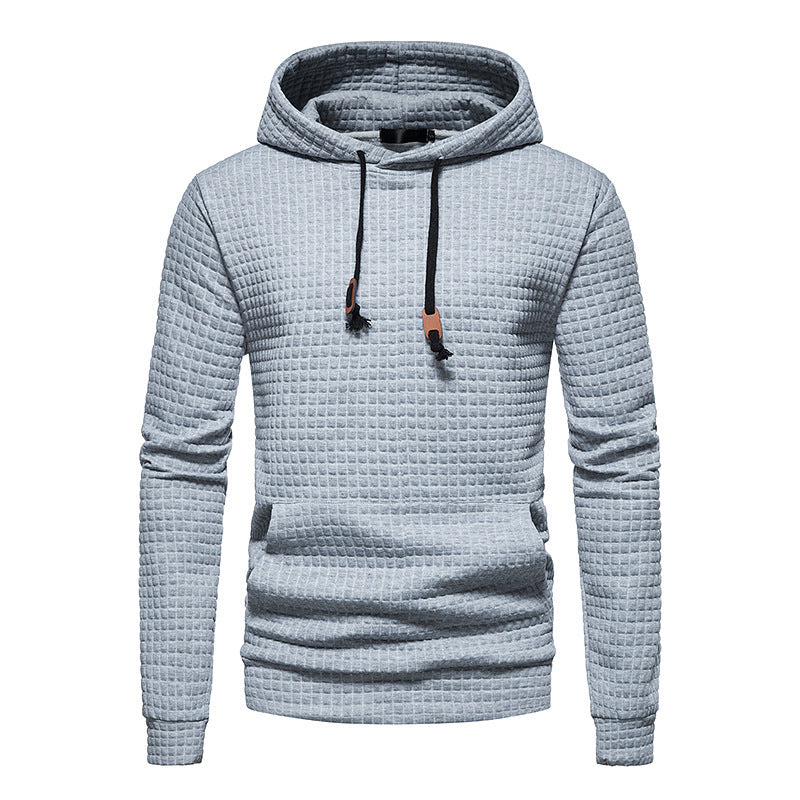 Herrens modern hoodie med strukturerad yta Eva Jonsson-Eva Jonsson