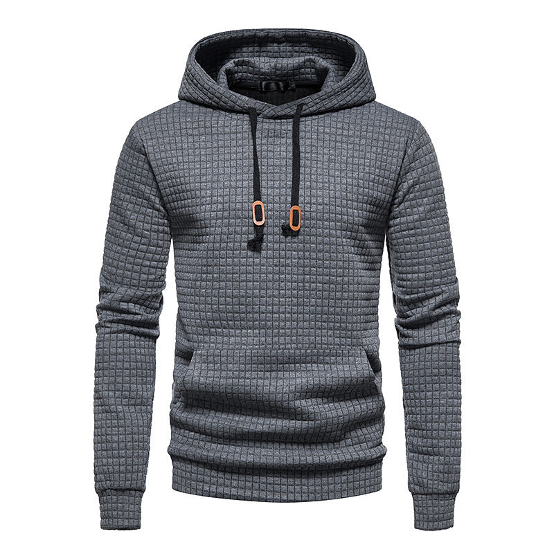 Herrens modern hoodie med strukturerad yta Eva Jonsson-Eva Jonsson