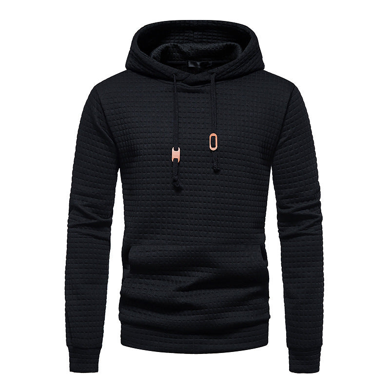 Herrens modern hoodie med strukturerad yta Eva Jonsson-Eva Jonsson