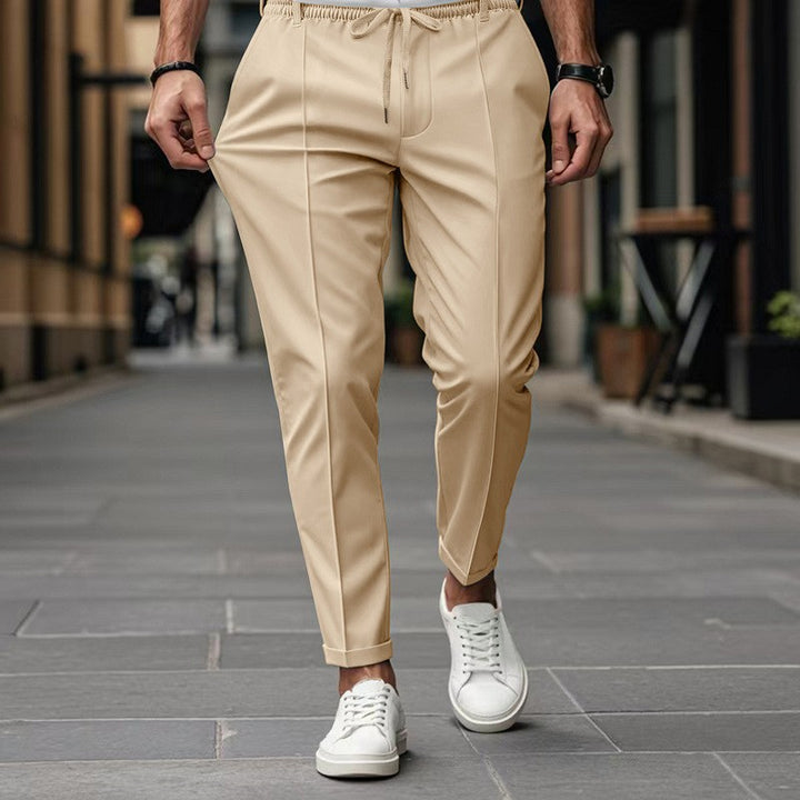 Herrens modische Slim-Fit Joggingbyxor med elastisk midja och praktiska sidofickor Mirla-Eva Jonsson