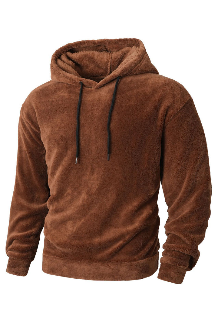 Herrens mysiga hoodies i mjukt fleece Mirla-Eva Jonsson