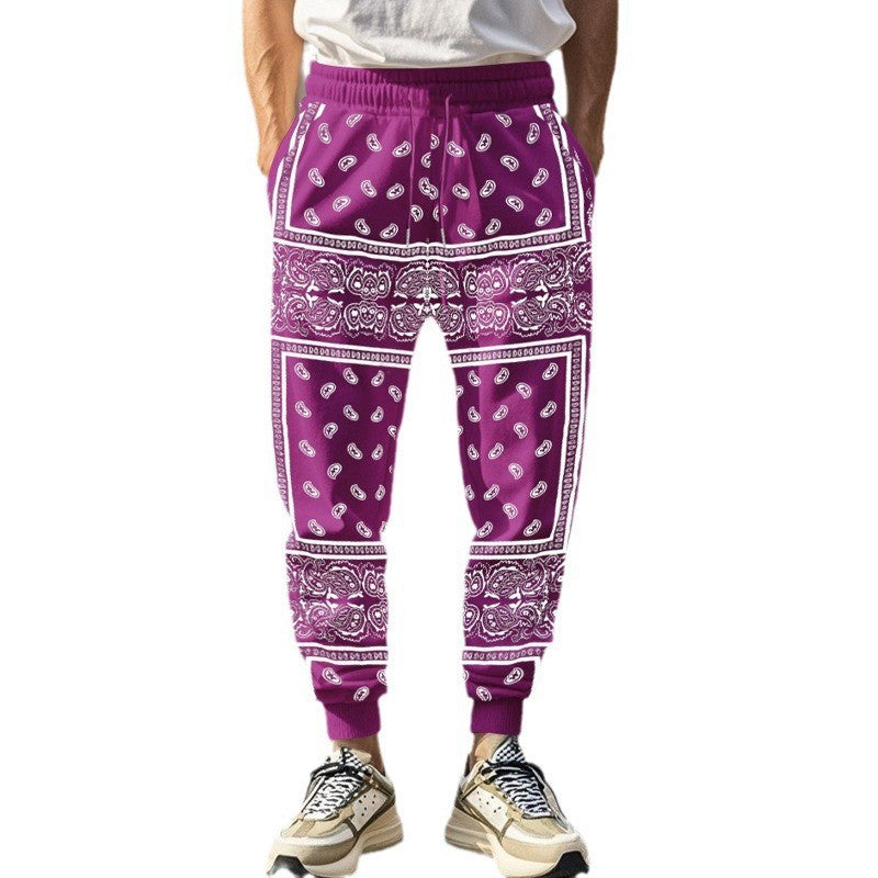 Herrens okomplicerade joggingsbyxor i bandana-stil Mirla-Eva Jonsson