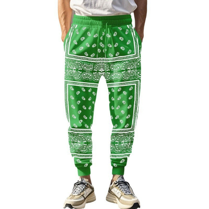 Herrens okomplicerade joggingsbyxor i bandana-stil Mirla-Eva Jonsson