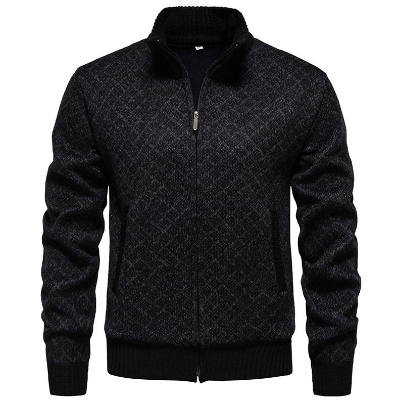 Herrens quiltade sweatshirtjacka Eva Jonsson-Eva Jonsson