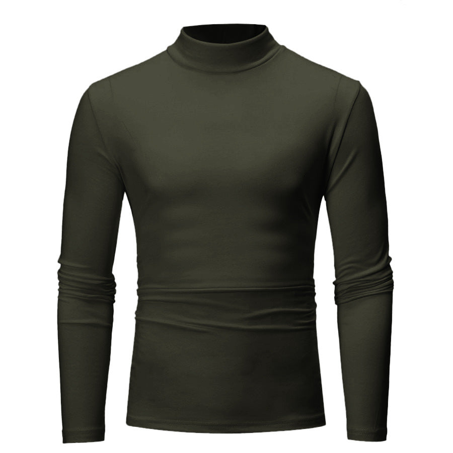 Herrens rullkragepullover med smal passform och elegant strukturerat material Eva Jonsson-Eva Jonsson