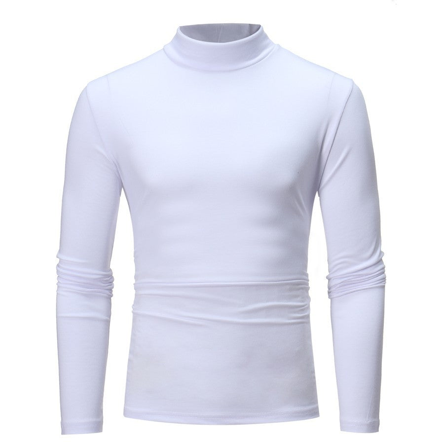 Herrens rullkragepullover med smal passform och elegant strukturerat material Eva Jonsson-Eva Jonsson
