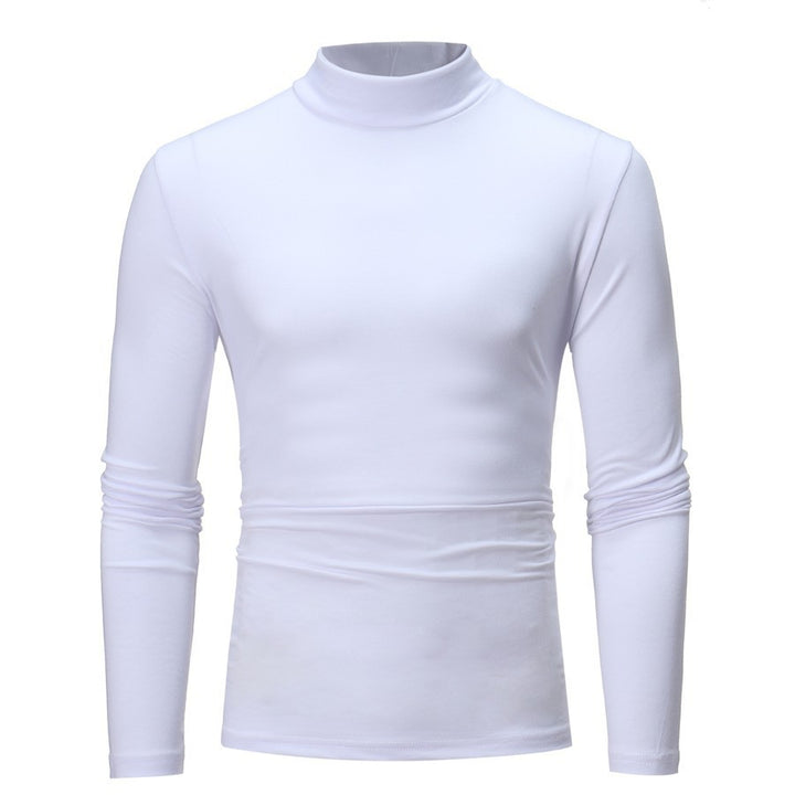 Herrens rullkragepullover med smal passform och elegant strukturerat material Eva Jonsson-Eva Jonsson