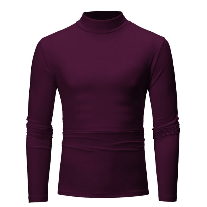 Herrens rullkragepullover med smal passform och elegant strukturerat material Eva Jonsson-Eva Jonsson