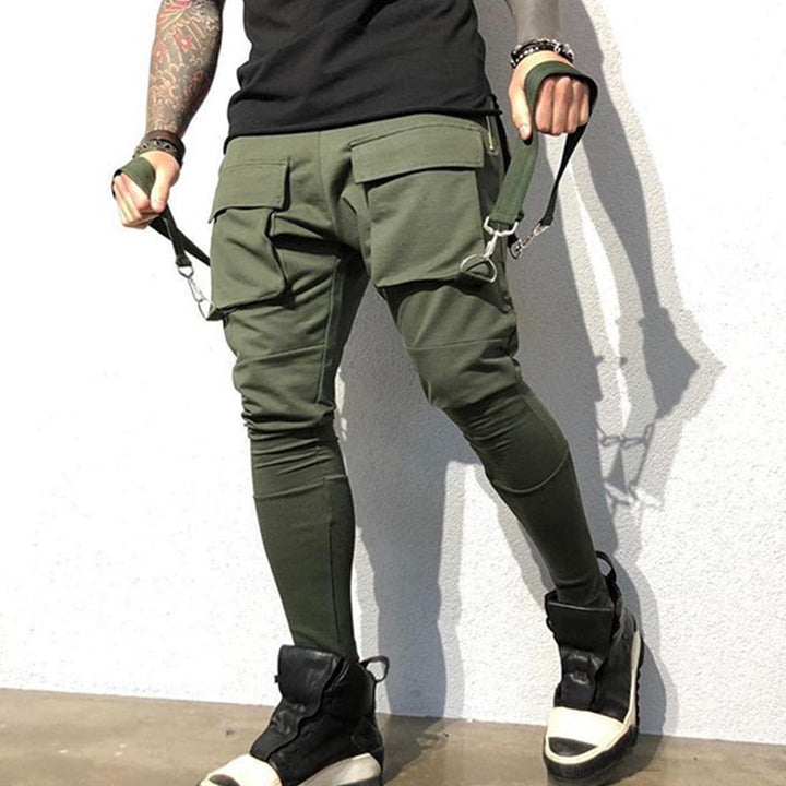 Herrens stiliga Cargo-jeans med praktisk fickdesign Mirla-Eva Jonsson