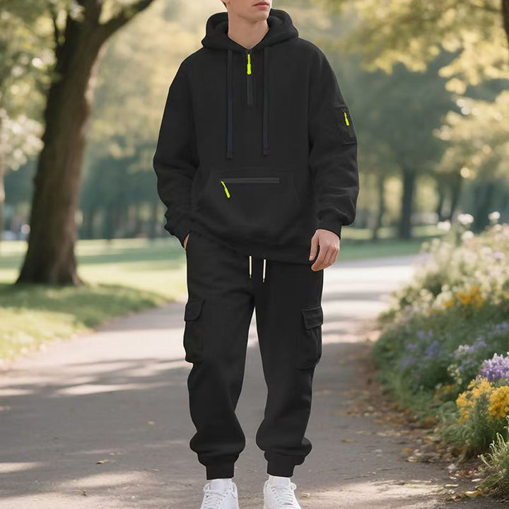 Herrens stiliga fritids-hoodie och joggingset Mirla-Eva Jonsson