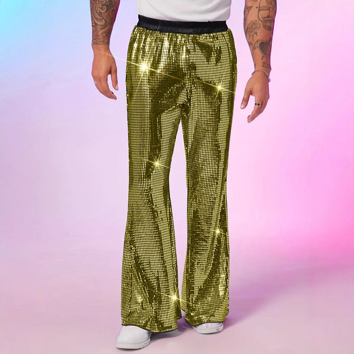 Herrglittrande paljettbyxa i extravagant disco-stil Eva Jonsson-Eva Jonsson